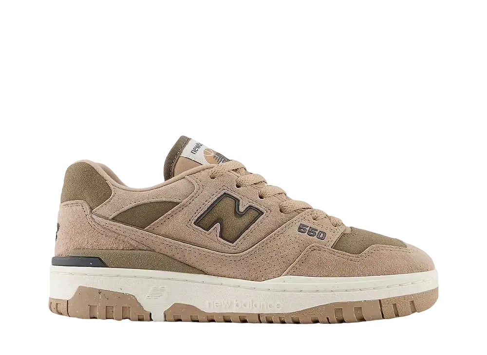 New Balance Women's 550 "Mushroom/Flat Taupe/Sea Salt"