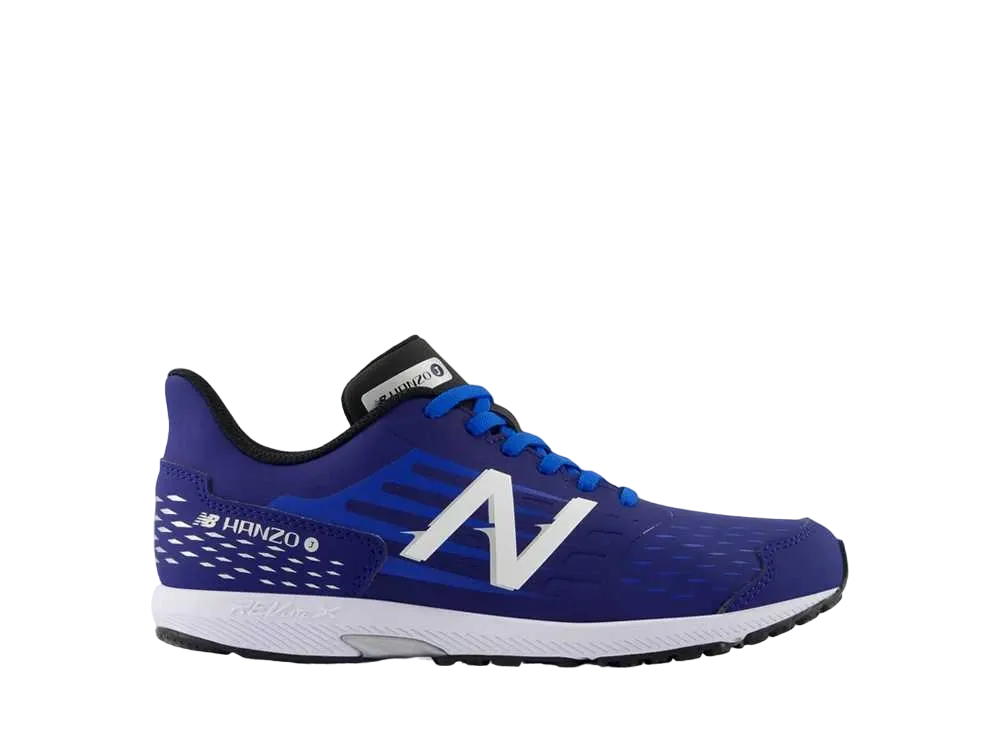 ニューバランス GS NB ハンゾー J シンセティック レース "ブルー"