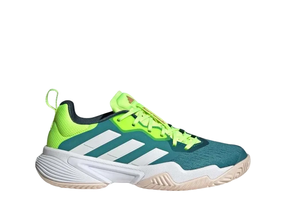 アディダス ウィメンズ バリケード テニス "アークティックフュージョン/フットウェアホワイト/ワンダークレイ"