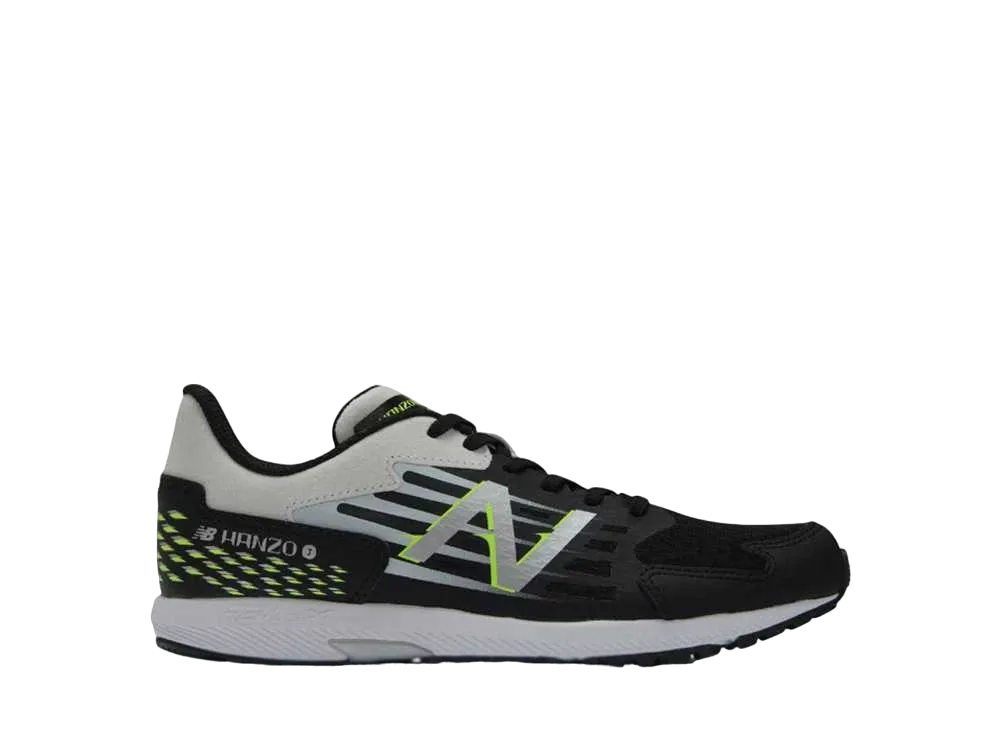 ニューバランス GS NB ハンゾー J V6 レース "ブラック/ホワイト"