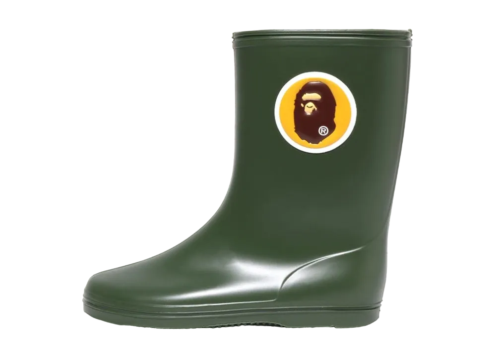 アベイシングエイプ PS エイプヘッド レインブーツ "グリーン" (キッズ)