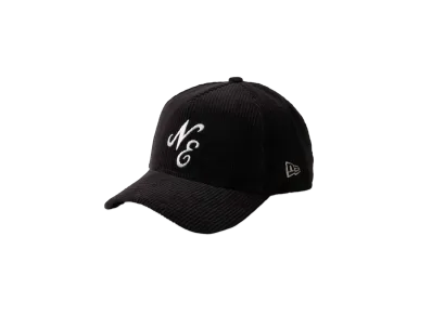 NEW ERA 9Forty A-Frame Corduroy Classic Logo "Black"