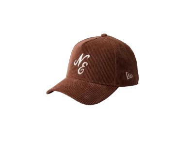 NEW ERA 9Forty A-Frame Corduroy Classic Logo "Brown"