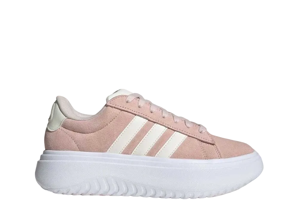 adidas Women's Grandcourt Platform "Wonder Quartz/Off White/Footwear White"