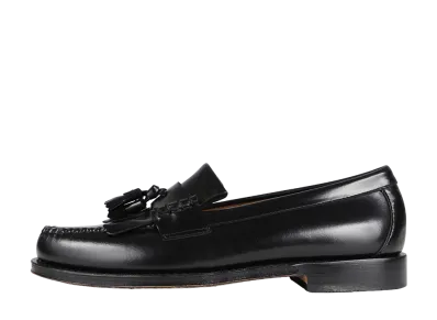 G.H.Bass Weejuns Layton Kiltie Moc 2 Tassel Loafer "Black"