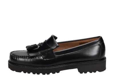G.H.Bass Weejun 90 Layton Kiltie Moc 2 Tassel Loafer "Black"