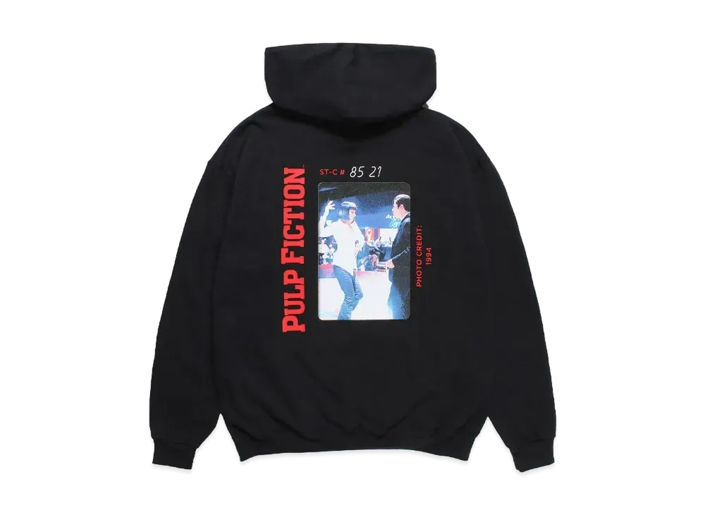 WACKO MARIA x Pulp Fiction / Hooded Sweat Shirt "Black"