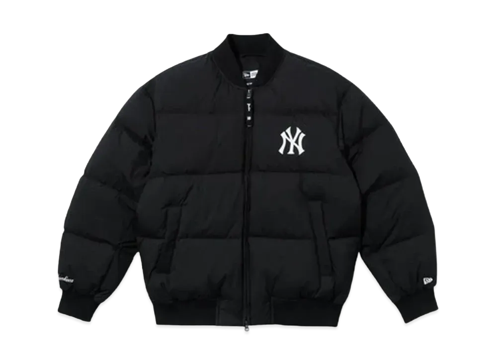 ニューエラ MLB ボンバージャケット ニューヨークヤンキース "ブラック"