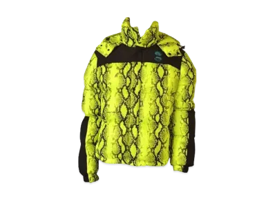 OFF-WHITE Python Print Down Jacket "Yellow"