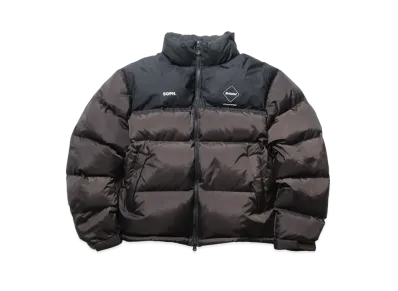 F.C.Real Bristol Stand Collar Down Jacket "Brown"