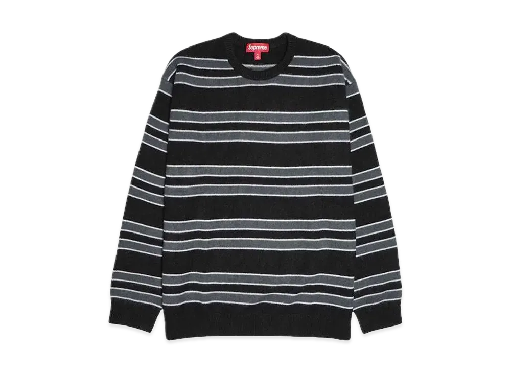 Supreme Cashmere Sweater "Black Stripe"