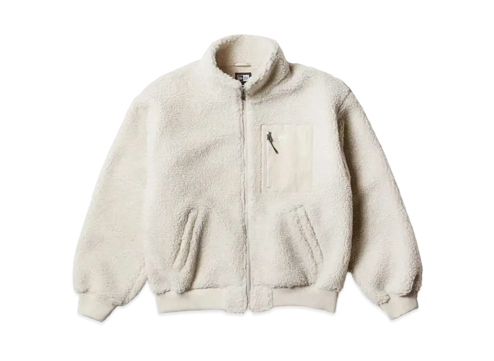 NEW ERA Boa Blouson Box Logo "Stone"