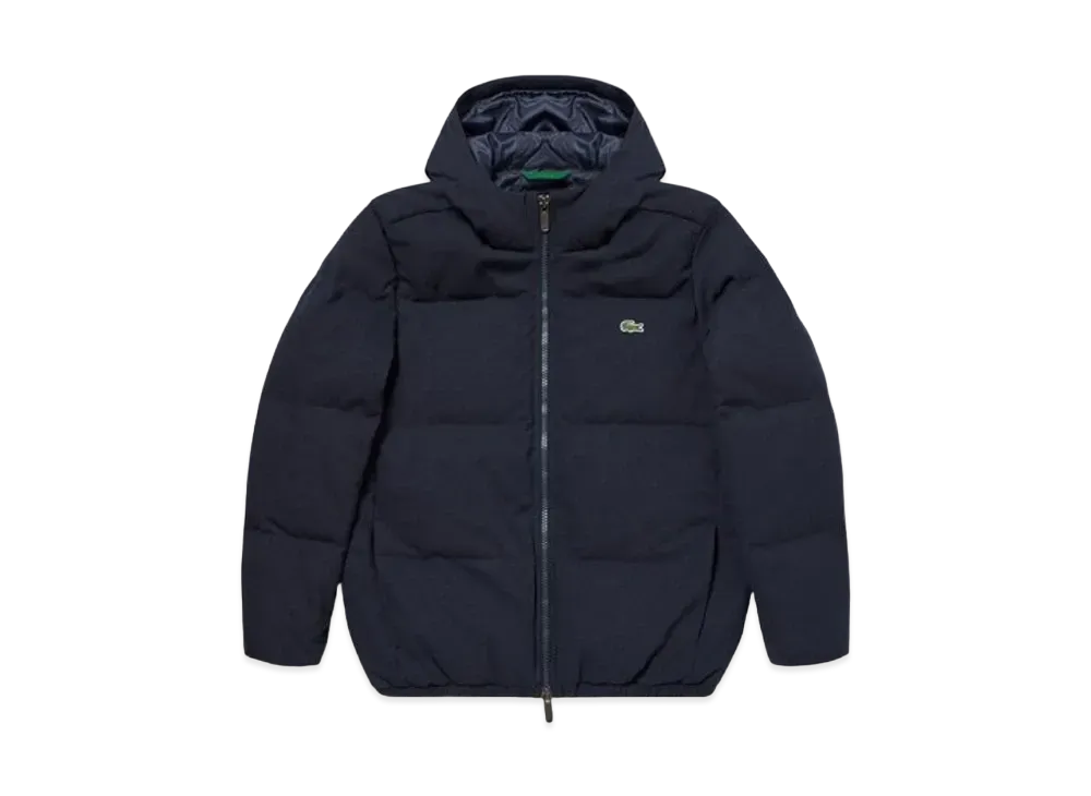 LACOSTE Pique Down Jacket "Navy"