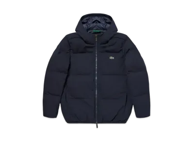 LACOSTE Pique Down Jacket "Navy"