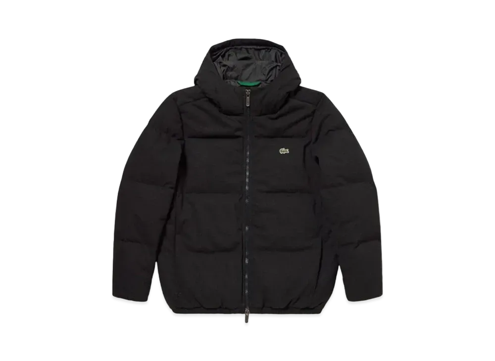 LACOSTE Pique Down Jacket "Black"