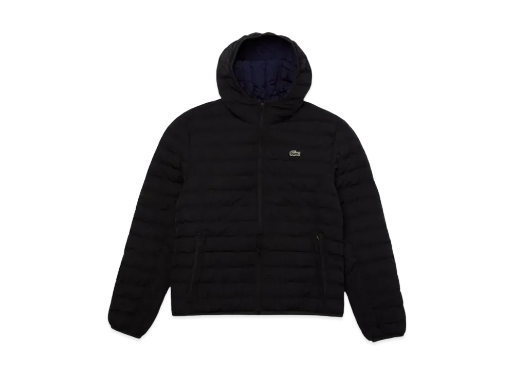 LACOSTE Water Repellent Portable Light Down Jacket "Black"