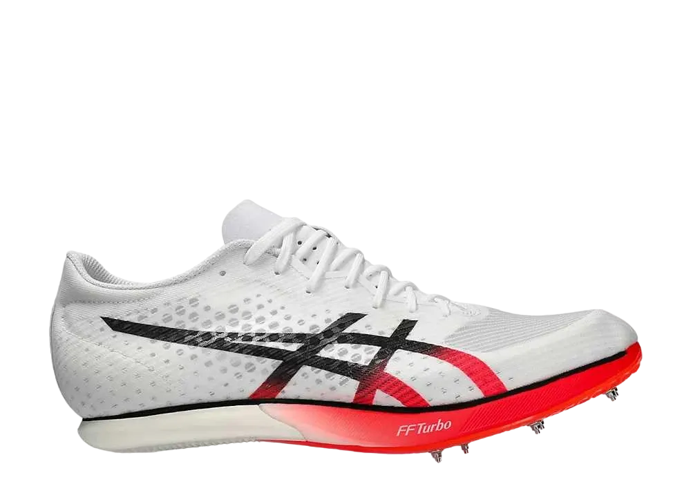 ASICS スパイクメタスピード sp ホワイト/レッド ◇asics◇アシックス メタスピード SP 陸上競技用スパイク
