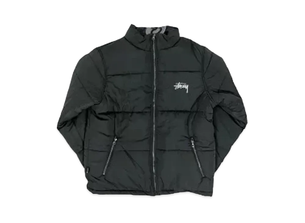 Stussy Stock 8 Ball Puffer Jacket "Black"
