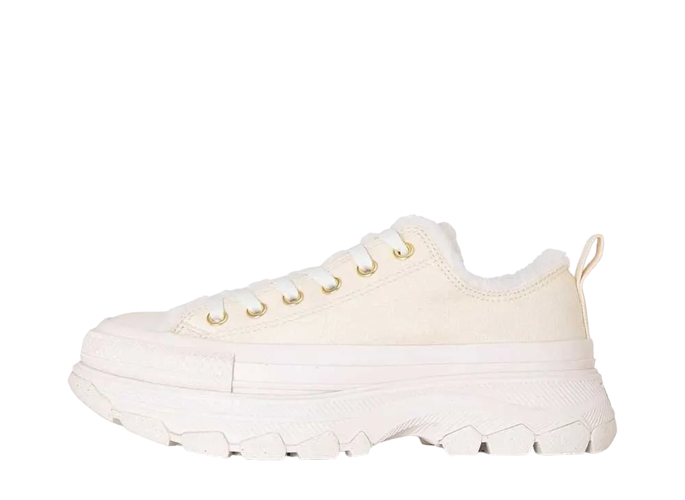 コンバース ウィメンズ オールスター アール トレックウェーブ ボア OX "クリーム"