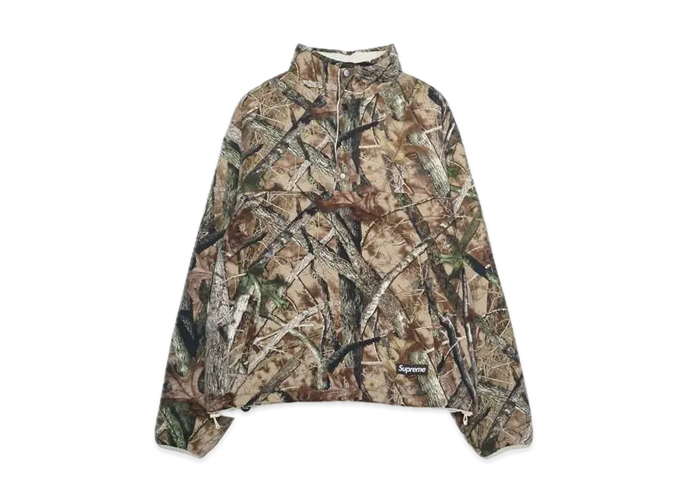 Supreme Polartec Shearling Reversible Pullover "Camo" (24FW)