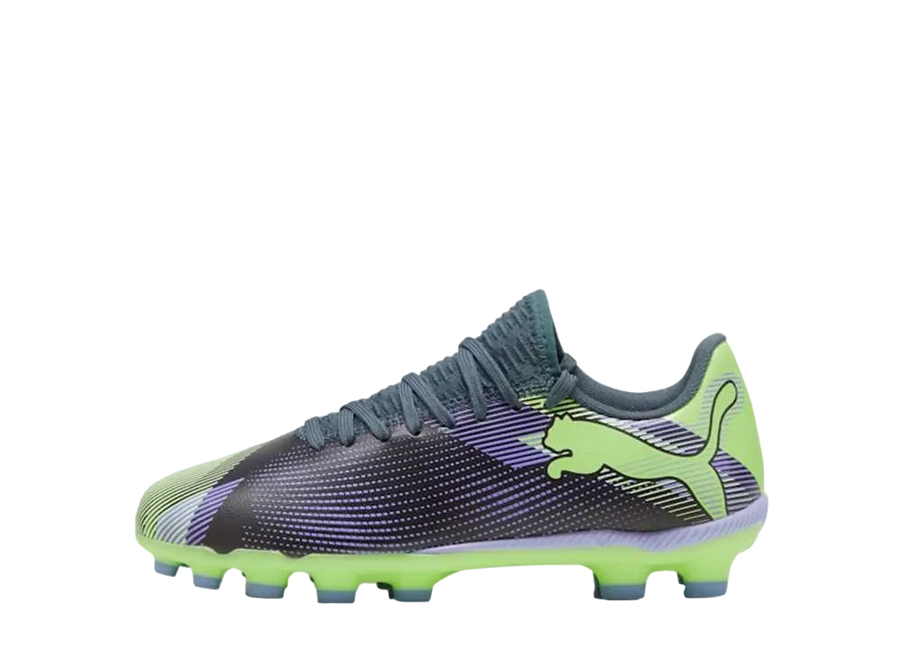 プーマ GS フューチャー7 プレイ HG+ ミッド "グレイスカイ/エレクトロパープル/フィジーアップル/プーマホワイト"