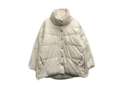 ADAM ET ROPE Stand Collar Down Like Padded Jacket "Kinari"