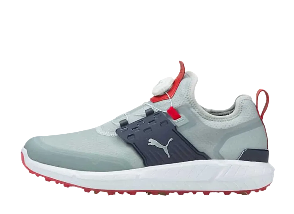 プーマ ゴルフ イグナイト アーティキュレート ディスク "ハイライズ/プーマシルバー/ネイビーブレザー"