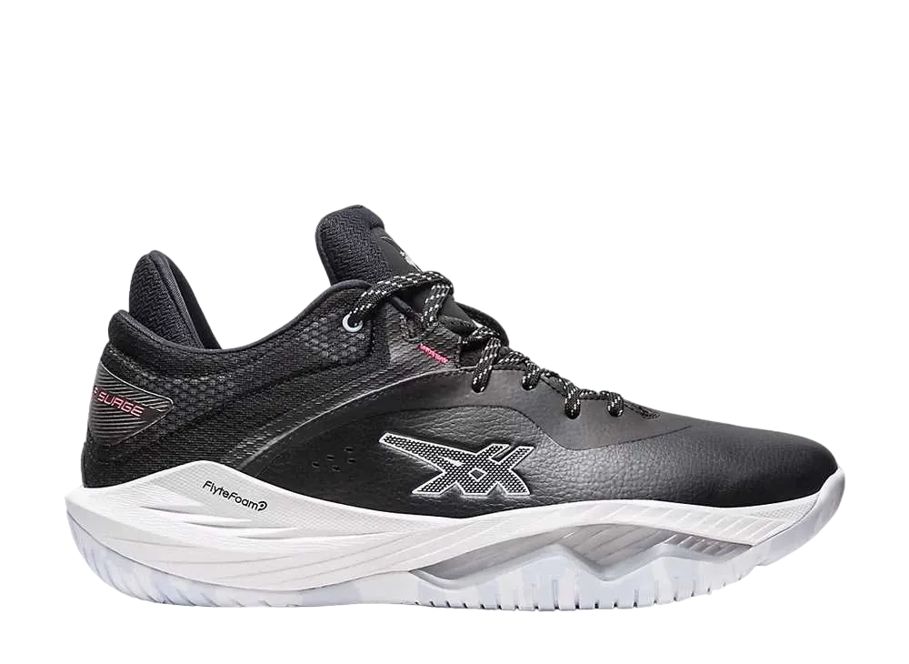 アシックス ノヴァサージ ロー "ブラック/ホワイト"