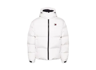 TOMMY HILFIGER Flagback Alaska Puffer Jacket "White"
