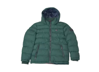 TOMMY HILFIGER Classic Hoodie Puffer Jacket "Green"