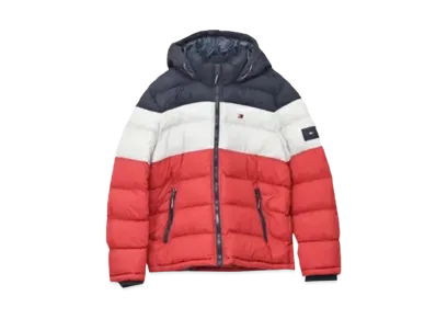 TOMMY HILFIGER Classic Hoodie Puffer Jacket "Multi"