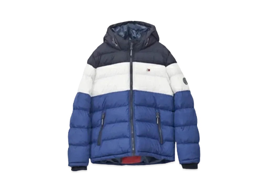 TOMMY HILFIGER Classic Hoodie Puffer Jacket "Multi"