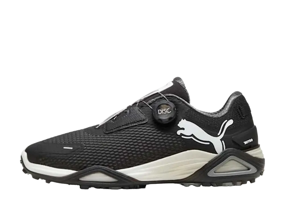 プーマ ゴルフ シャドウキャット ニトロ ディスク "プーマブラック/アスファルト/プーマホワイト"