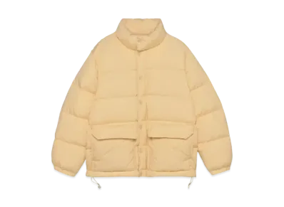 Maison Kitsune Camp Down Jacket "Beige"