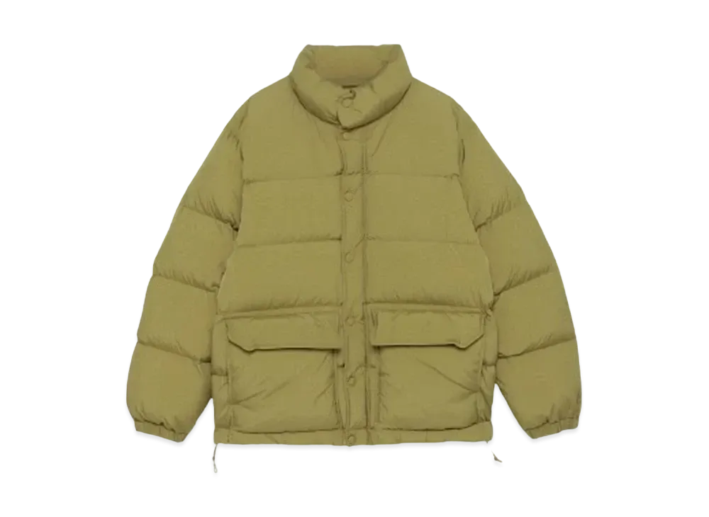 Maison Kitsune Camp Down Jacket "Olive"