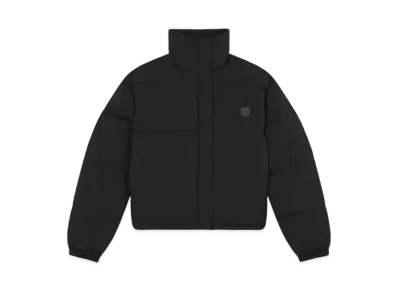 Maison Kitsune Fox Logo Stand Collar Short Down Jacket "Black"