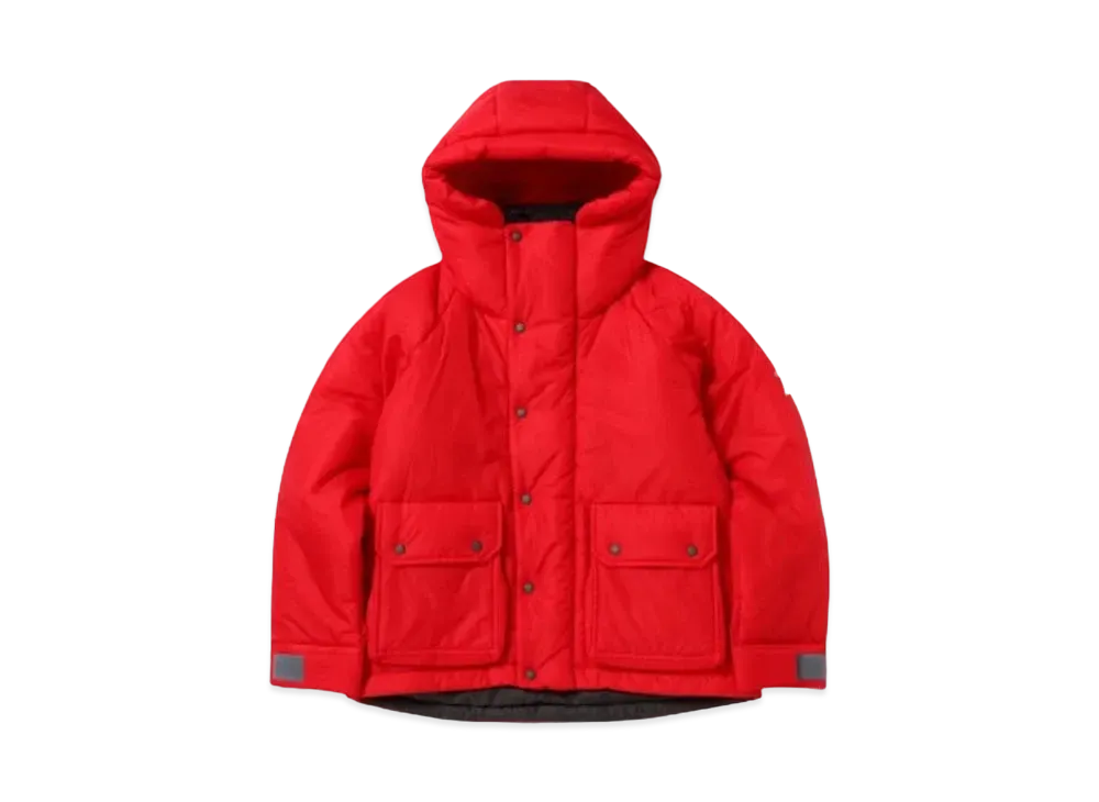 Maison Kitsune x and wander Insulation Jacket "Red"