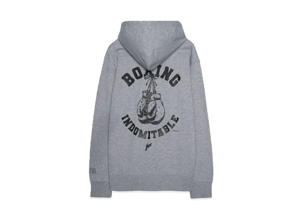 辰吉丈一郎デビュー35周年記念展 \ JOICHIRO TATSUYOSHI x DEVILOCK HOODIE "GRAY"