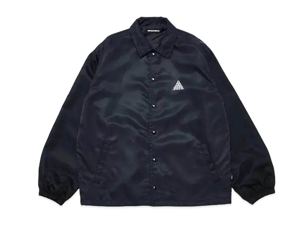 GOD SELECTION XXX Coach Jacket "Black"