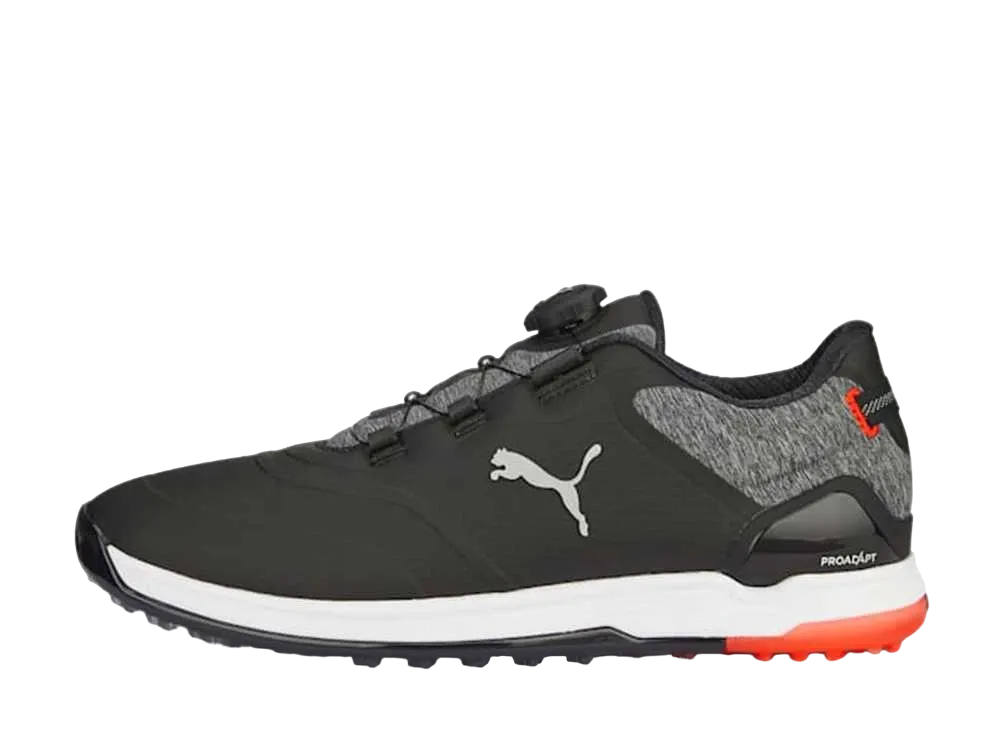プーマ ゴルフ プロアダプト アルファキャット2.0 ディスク "プーマブラック/レッドブラスト"