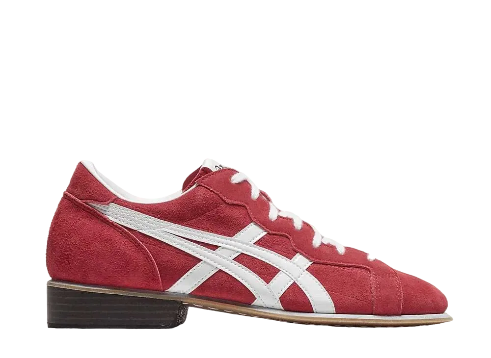 アシックス ウエイトリフティング "レッド/ホワイト"