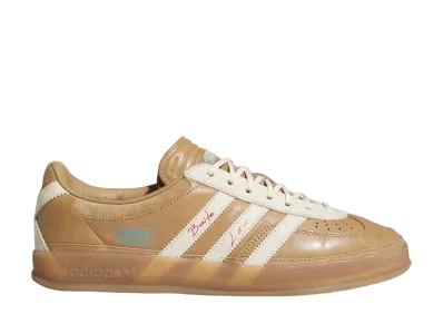 Lionel Messi × Bad Bunny × adidas Gazelle Indoor "Cardboard/Cream White"