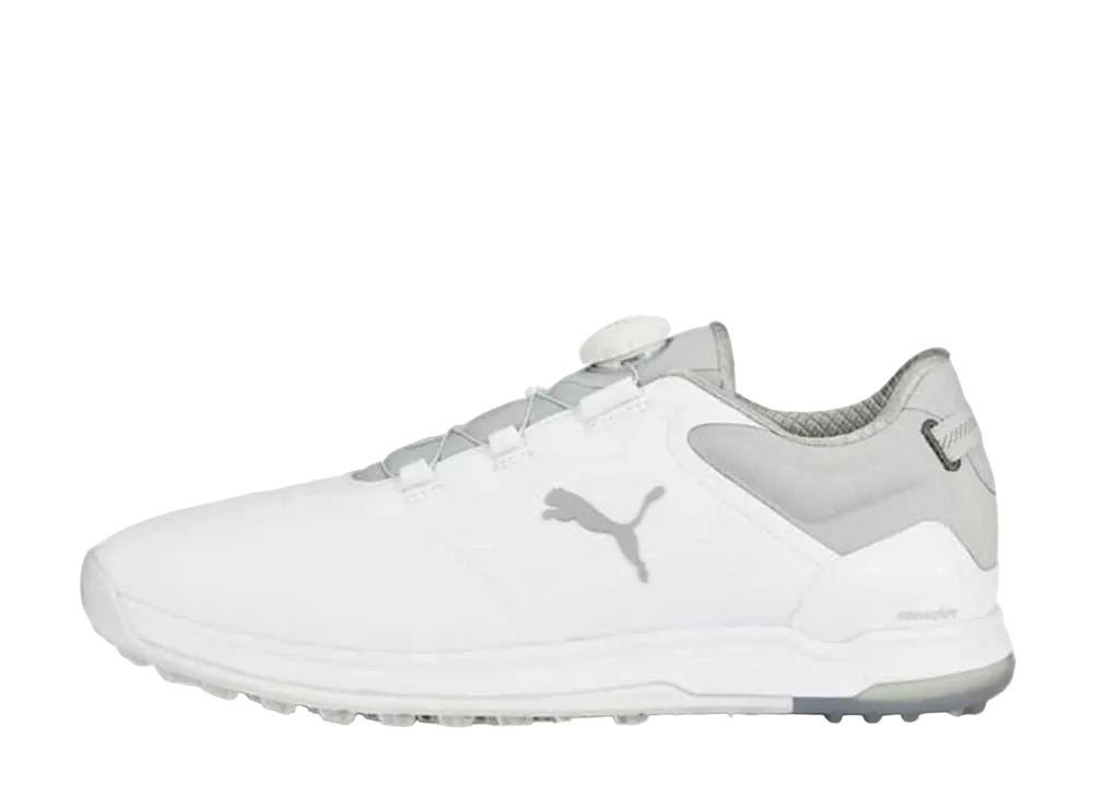 プーマ ゴルフ プロアダプト アルファキャット2.0 ディスク "プーマホワイト/フラットライトグレー"