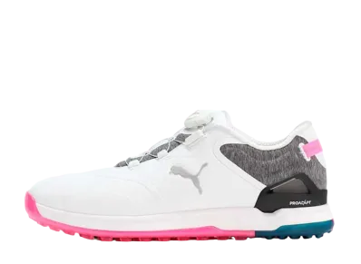 Puma Golf Proadapt Alphacat 2.0 Disc "Puma White/Poison Pink/Ocean Tropic"