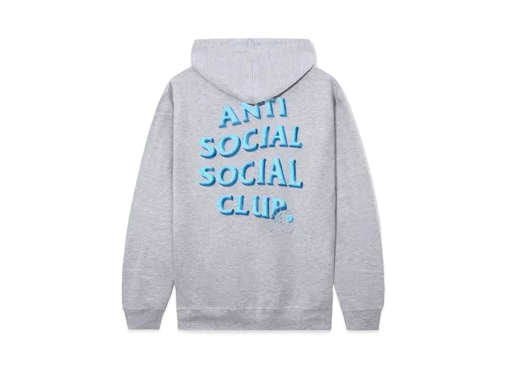 ANTI SOCIAL SOCIAL CLUB Enhanced BlueChew Hoodie "Grey Heather"