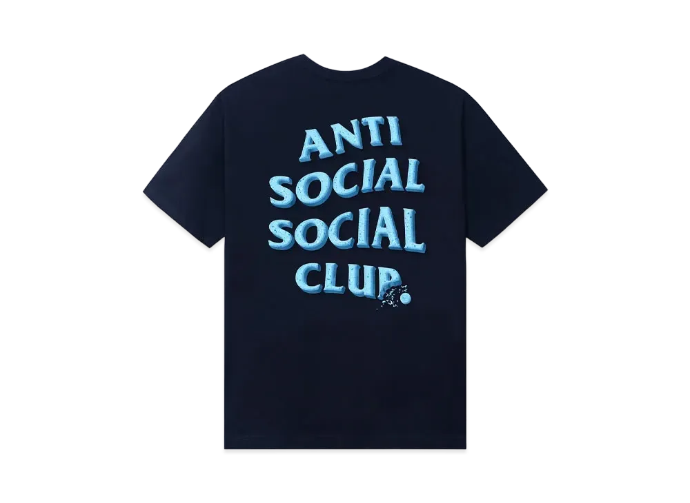 ANTI SOCIAL SOCIAL CLUB Enhanced BlueChew Tee "Navy"