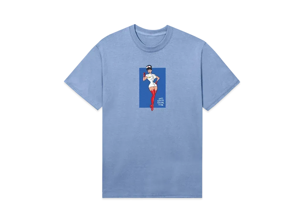ANTI SOCIAL SOCIAL CLUB Feeling Blue BlueChew Tee "Light Blue"