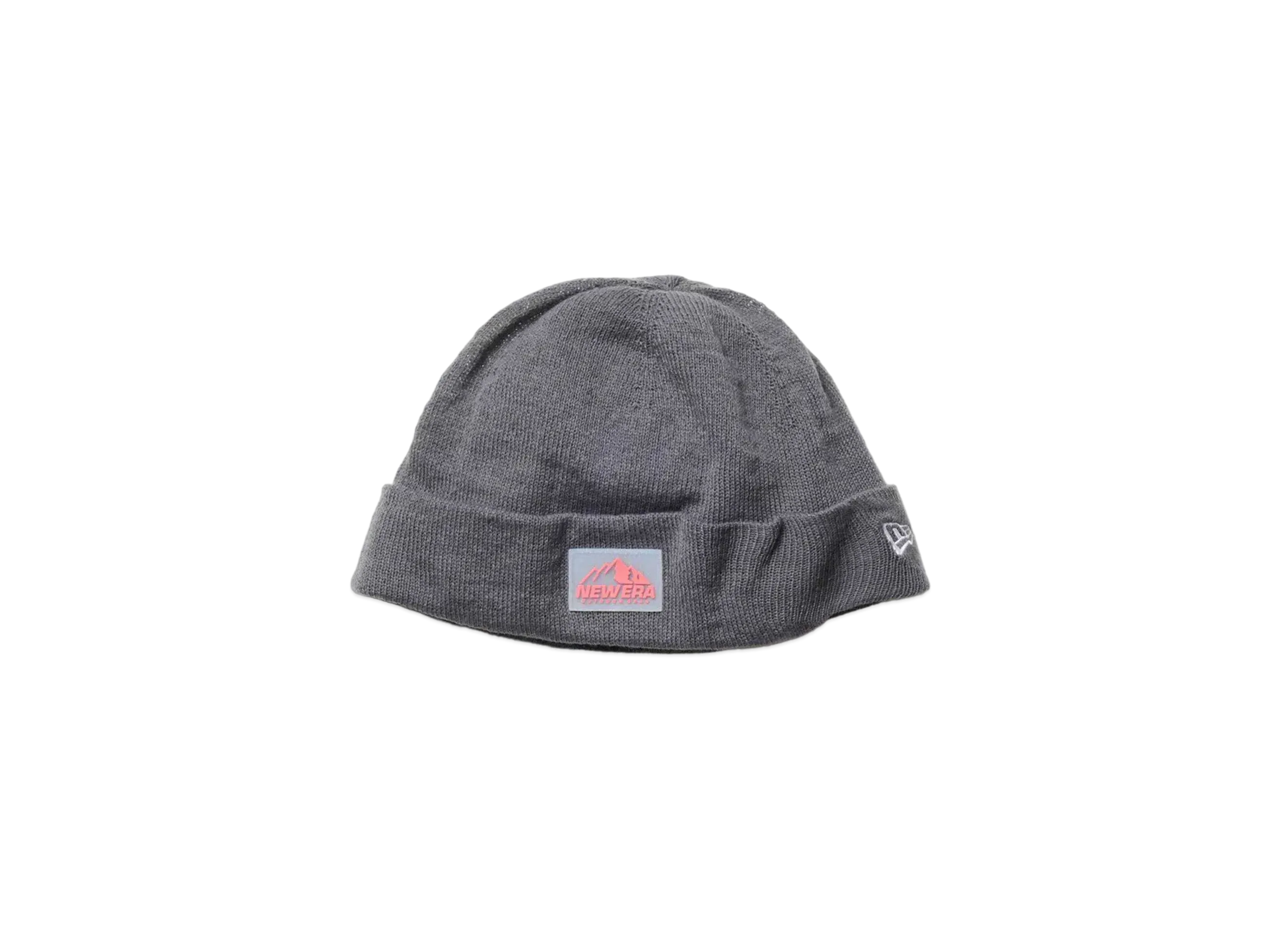 NEW ERA New Era Outdoor Whole Garment Cuff Knit Silicone Patch "Charcoal"