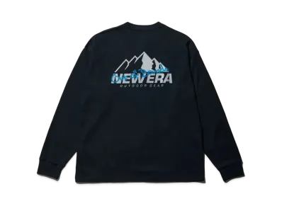 NEW ERA New Era Outdoor Long Sleeve Oversized Performance T-Shirt Gear Logo "Black"