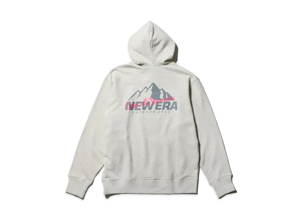 NEW ERA New Era Outdoor Fleece Sweat Pullover Hoodie Gear Logo "Oatmeal"
